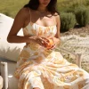 Sunset Trails Maxi Dress Yellow