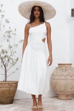 Sweetest Smile Maxi Dress White