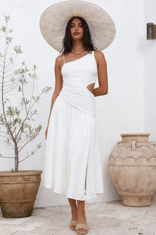 Sweetest Smile Maxi Dress White