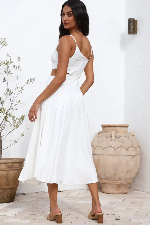 Sweetest Smile Maxi Dress White