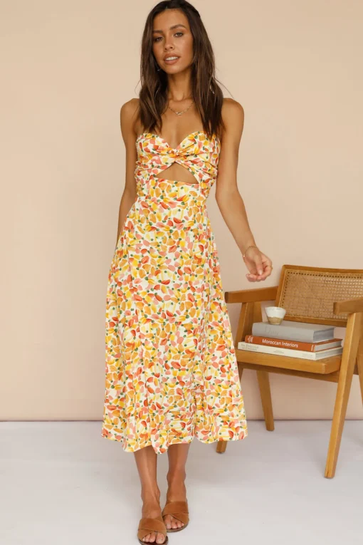 Trembling Heart Maxi Dress