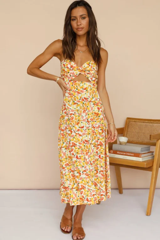 Trembling Heart Maxi Dress