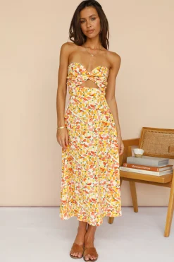 Trembling Heart Maxi Dress