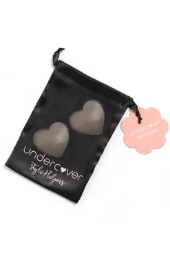 UNDERCOVER STYLE HELPERS Sweetheart Nipple Covers Nude