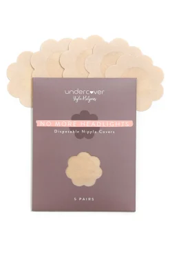 UNDERCOVER STYLE HELPERS No More Headlights Disposable Nipple Covers Nude