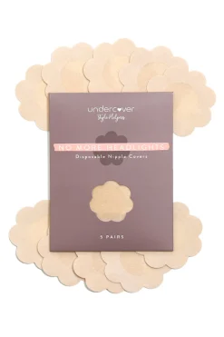UNDERCOVER STYLE HELPERS No More Headlights Disposable Nipple Covers Nude