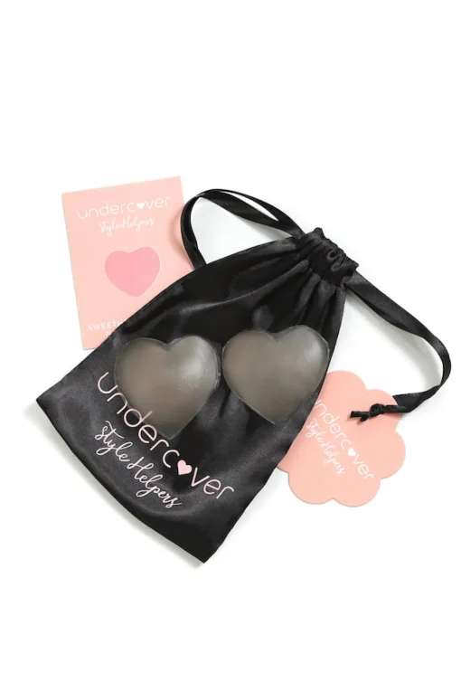 UNDERCOVER STYLE HELPERS Sweetheart Nipple Covers Nude