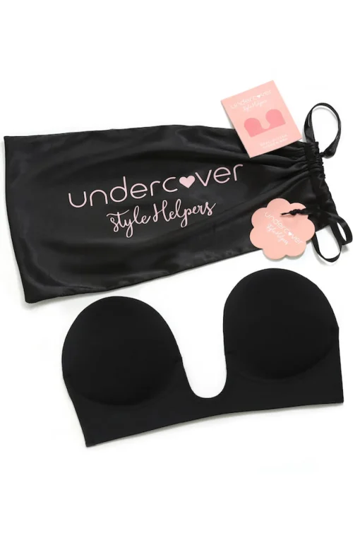 UNDERCOVER STYLE HELPERS Brallelujah Hidden Bra Black