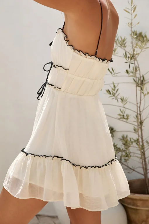 Understand It Mini Dress Cream