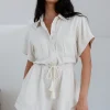 Viamo Romper Beige