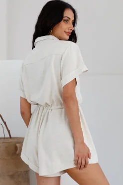 Viamo Romper Beige