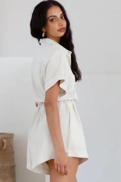 Viamo Romper Beige