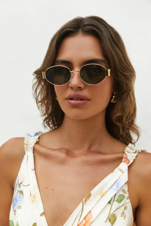 Vienna Sunglasses Gold
