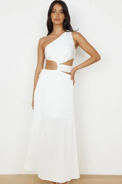 We Got This Feeling Maxi Dress White