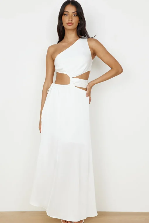 We Got This Feeling Maxi Dress White