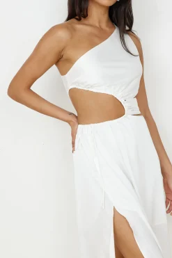 We Got This Feeling Maxi Dress White