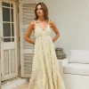 Willow Bloom Maxi Dress Yellow