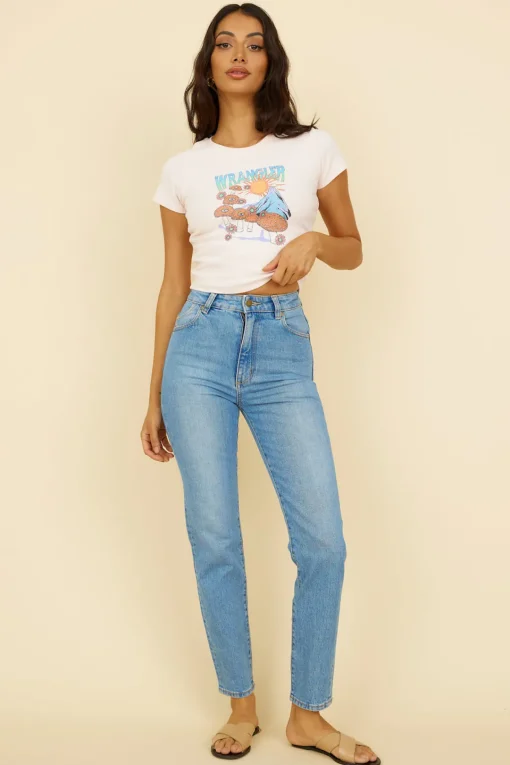 WRANGLER Baby Rib Tee Shroom