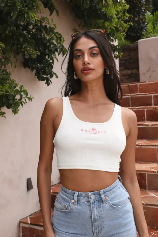 WRANGLER Reactions Tank Blush Sunrise