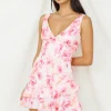 Zephyr Nights Mini Dress Pink