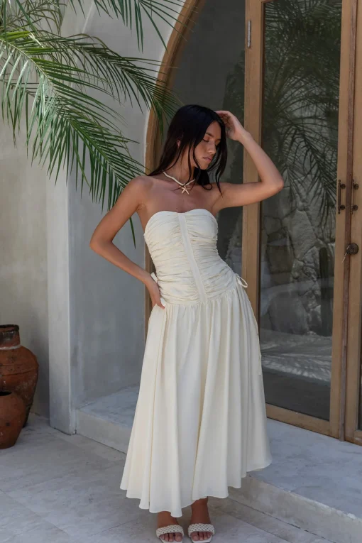 Zori Maxi Dress Cream