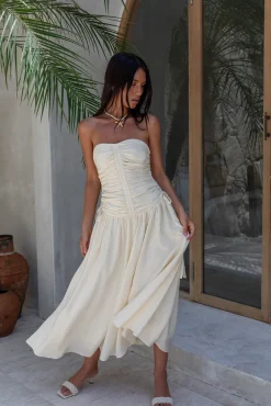 Zori Maxi Dress Cream