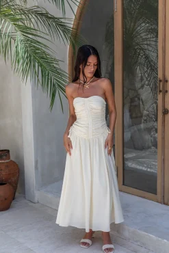 Zori Maxi Dress Cream