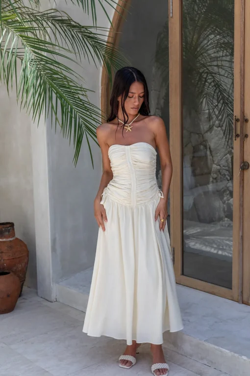 Zori Maxi Dress Cream