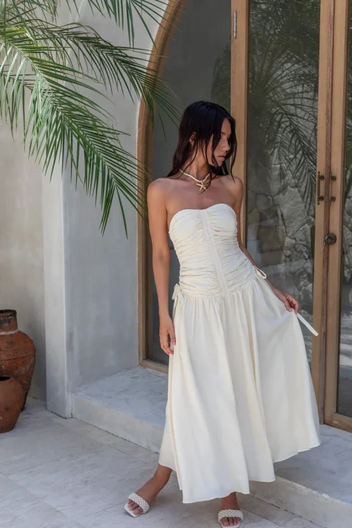 Zori Maxi Dress Cream