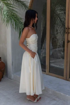 Zori Maxi Dress Cream